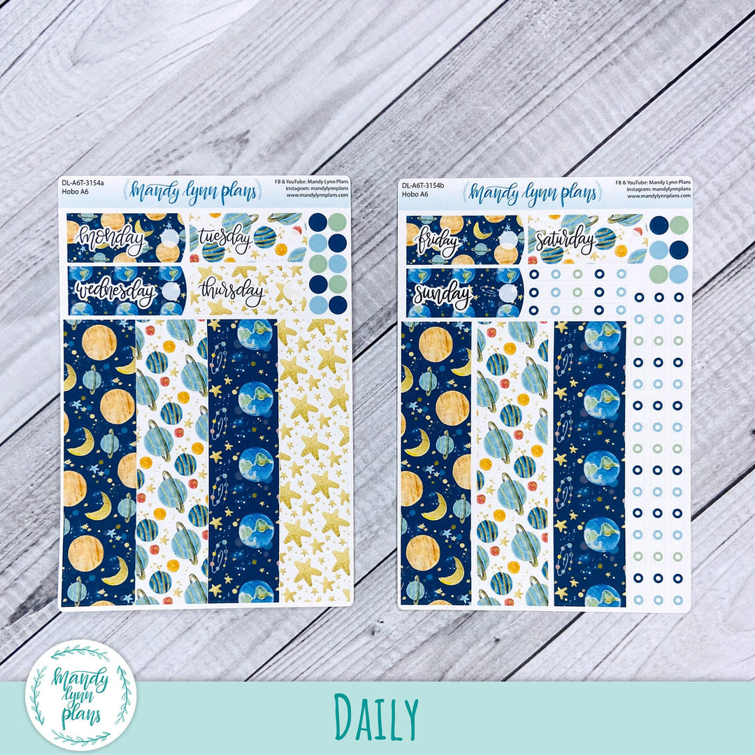 Hobonichi A6 Daily Kit || Planets || DL-A6T-3154