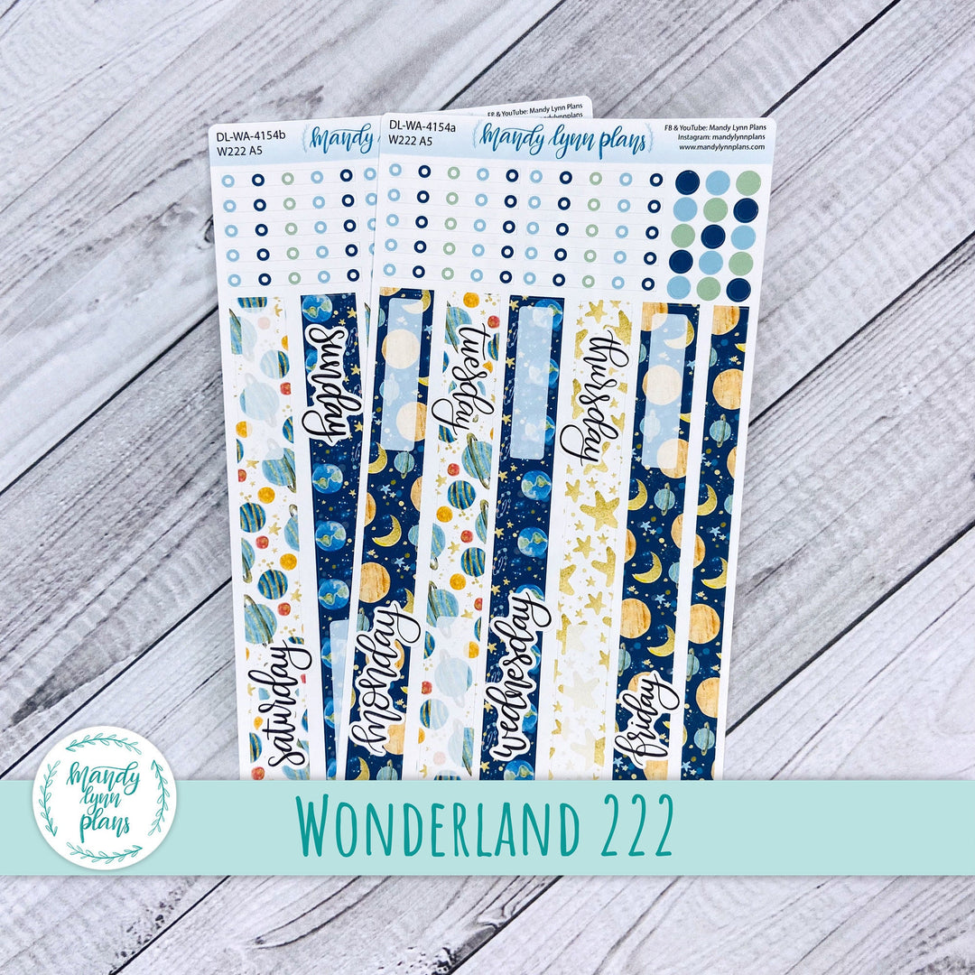 2024  Wonderland 222 Daily Kit || Planets || 154