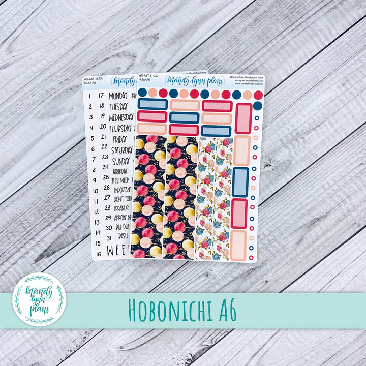 Hobonichi A6 Weekly Kit || Birthday Balloons || WK-A6T-3150