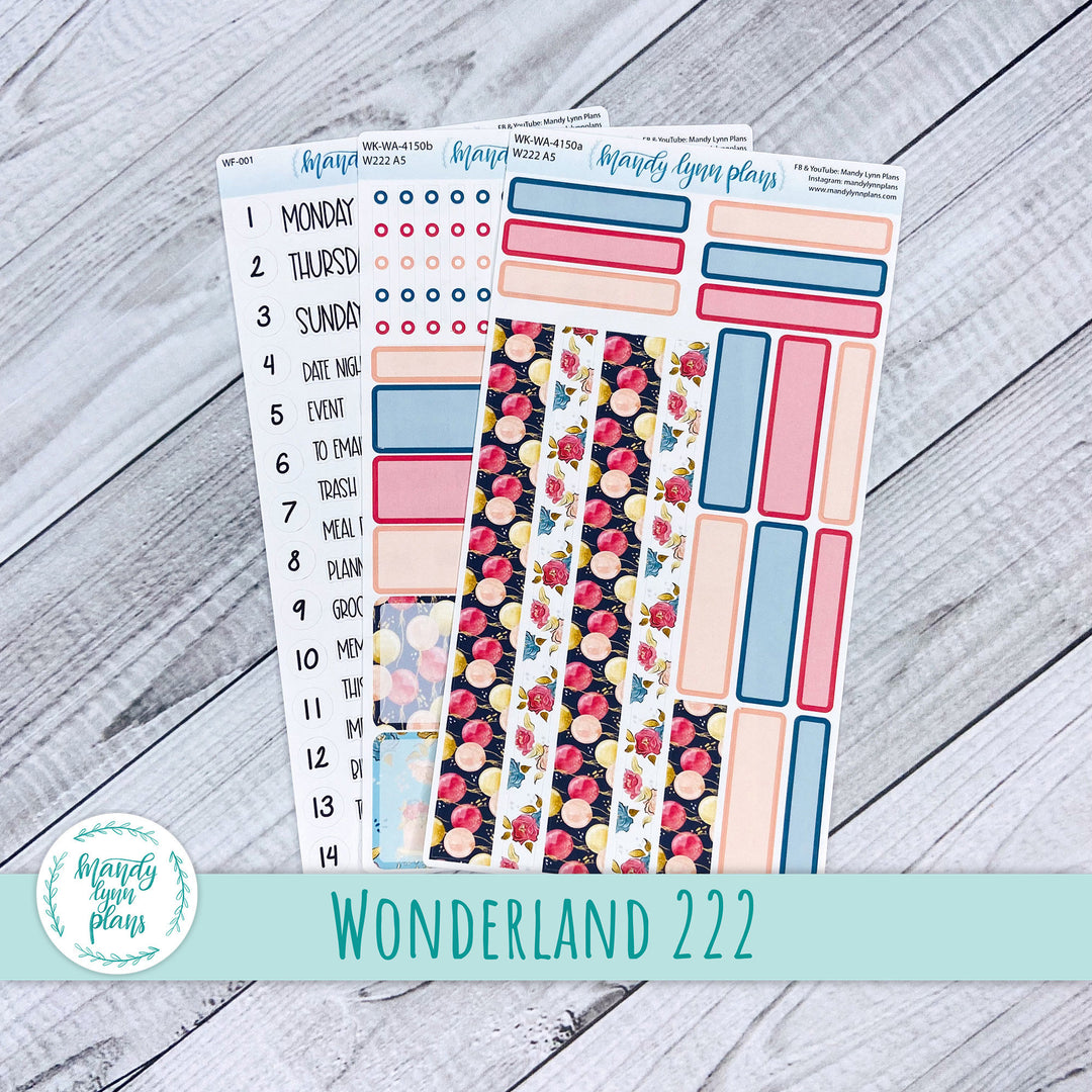 Wonderland 222 Weekly Kit || Birthday Balloons || 150