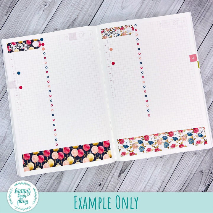 Hobonichi Cousin Daily Kit || Pink Peonies || DL-C-1157