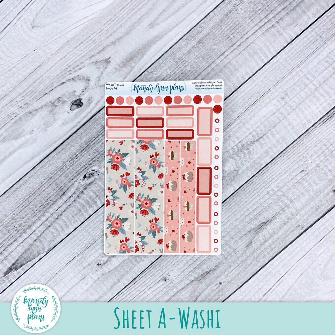 Hobonichi A6 Weekly Kit || Sweetheart Floral || WK-A6T-3153