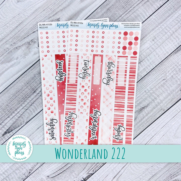 2024  Wonderland 222 Daily Kit || Rose Pink || 152