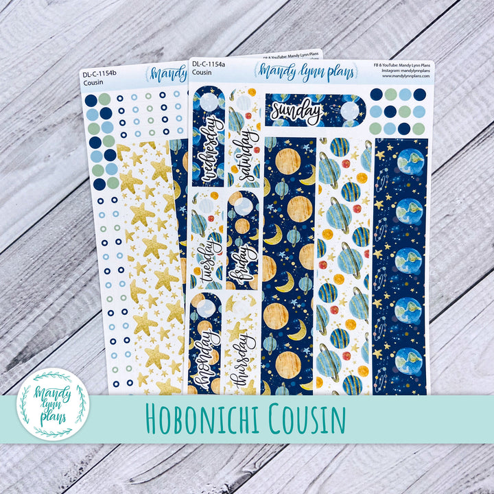 Hobonichi Cousin Daily Kit || Planets || DL-C-1154