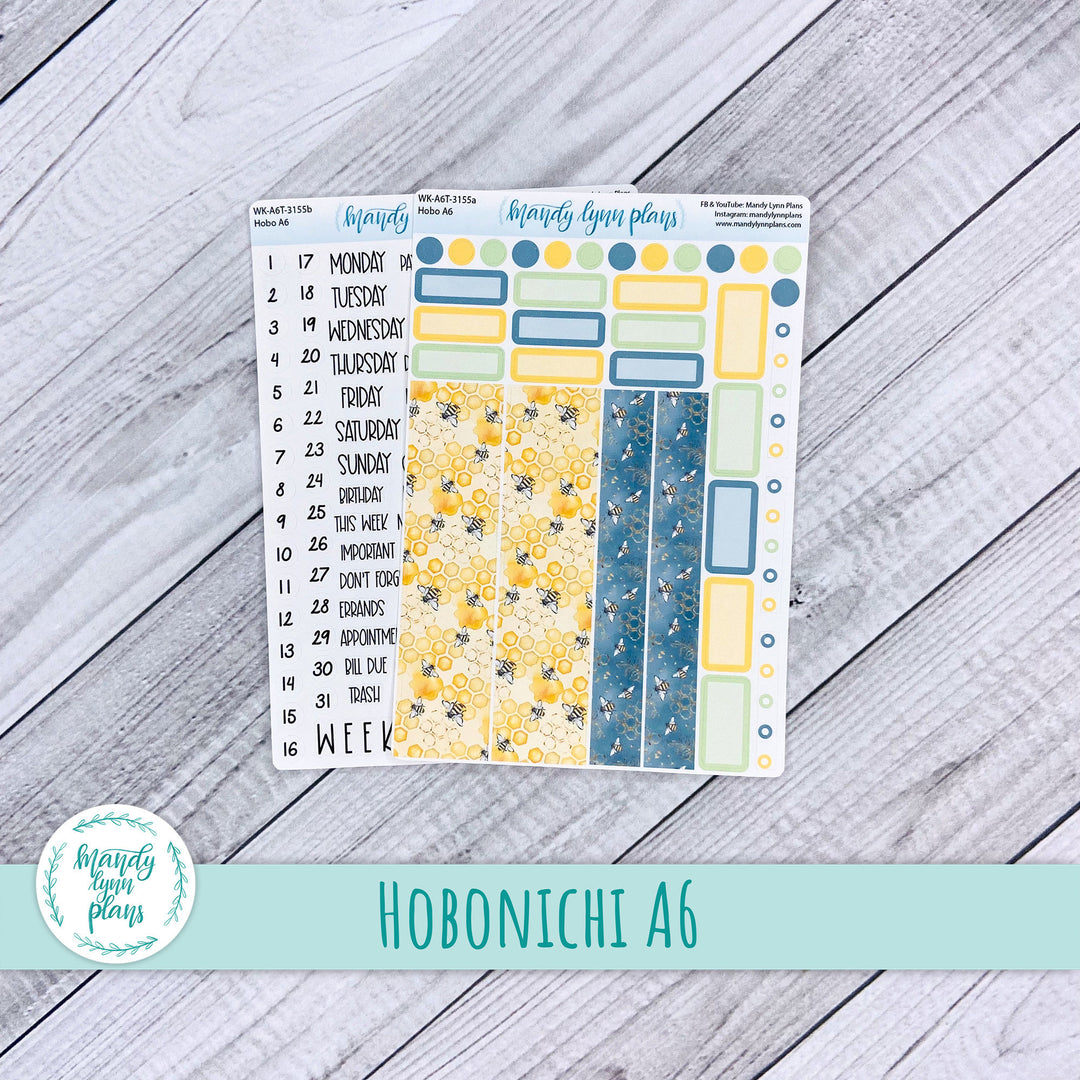 Hobonichi A6 Weekly Kit || Honeycomb || WK-A6T-3155