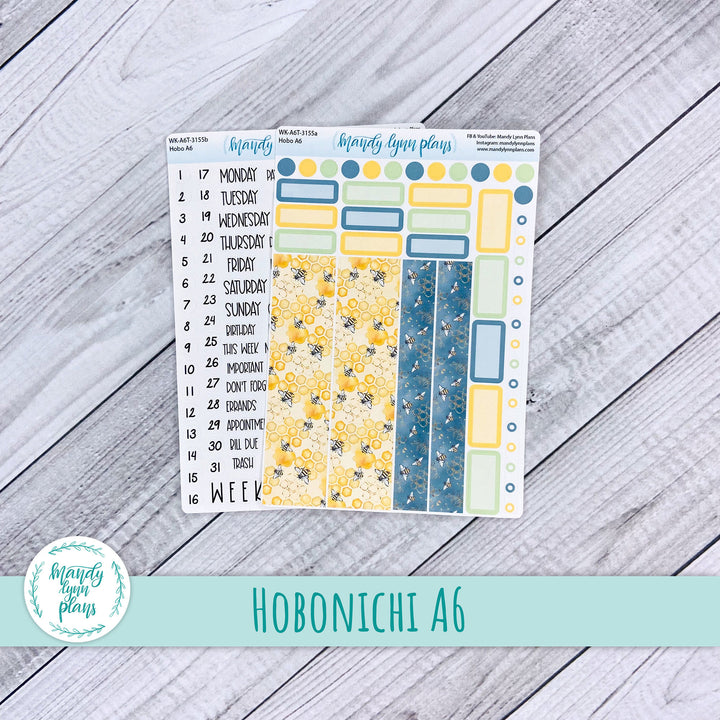 Hobonichi A6 Weekly Kit || Honeycomb || WK-A6T-3155