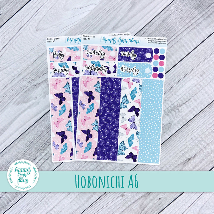 Hobonichi A6 Daily Kit || Butterfly Dreams || DL-A6T-3156
