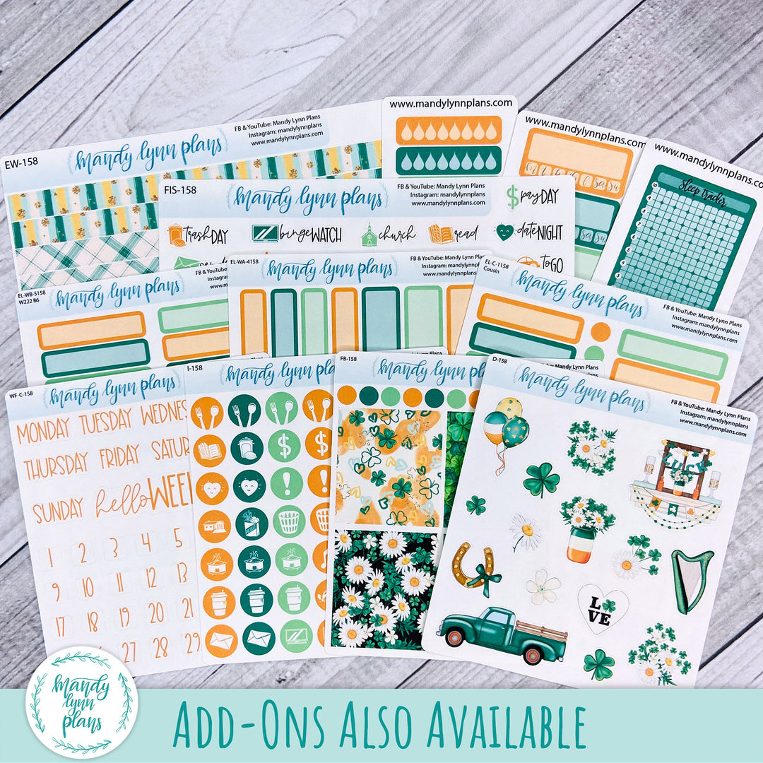 Hobonichi A6 Daily Kit || Shamrocks and Daisies || DL-A6T-3158