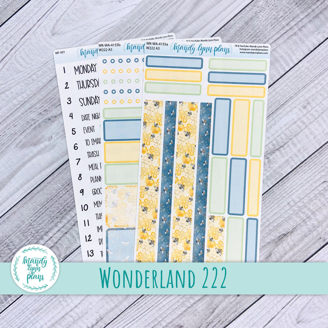 2024  Wonderland 222 Weekly Kit || Honeycomb || 155