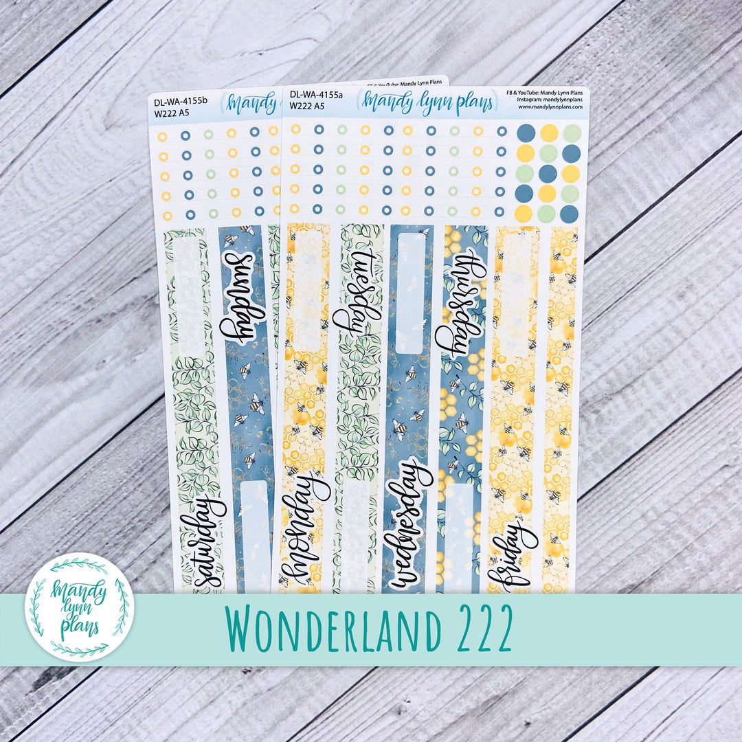 2024  Wonderland 222 Daily Kit || Honeycomb || 155