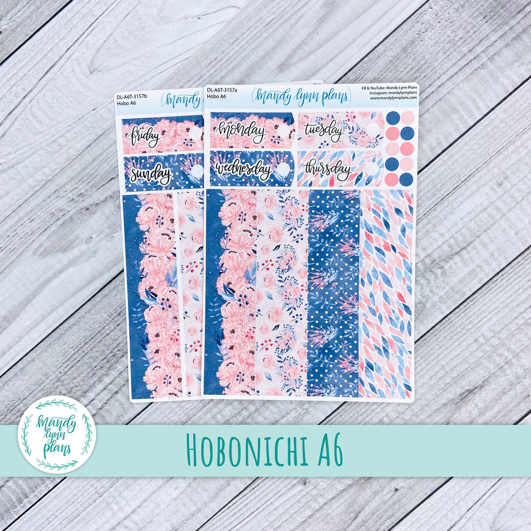 Hobonichi A6 Daily Kit || Pink Peonies || DL-A6T-3157