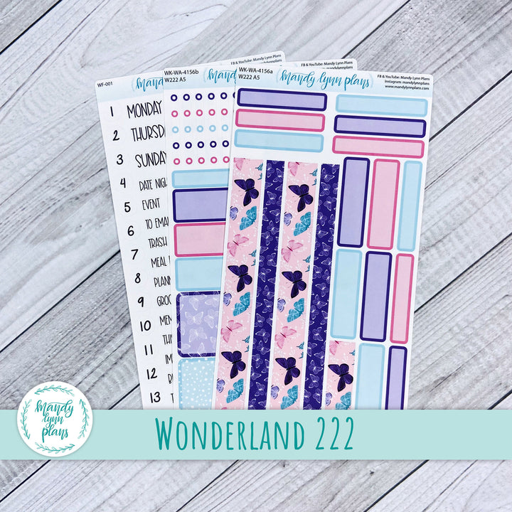 2024  Wonderland 222 Weekly Kit || Butterfly Dreams || 156