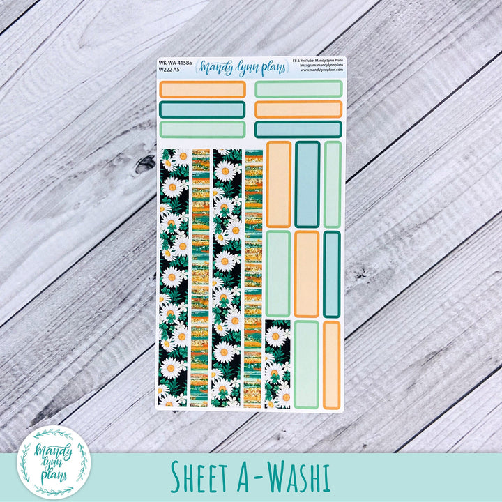 2024  Wonderland 222 Weekly Kit || Shamrocks and Daisies || 158