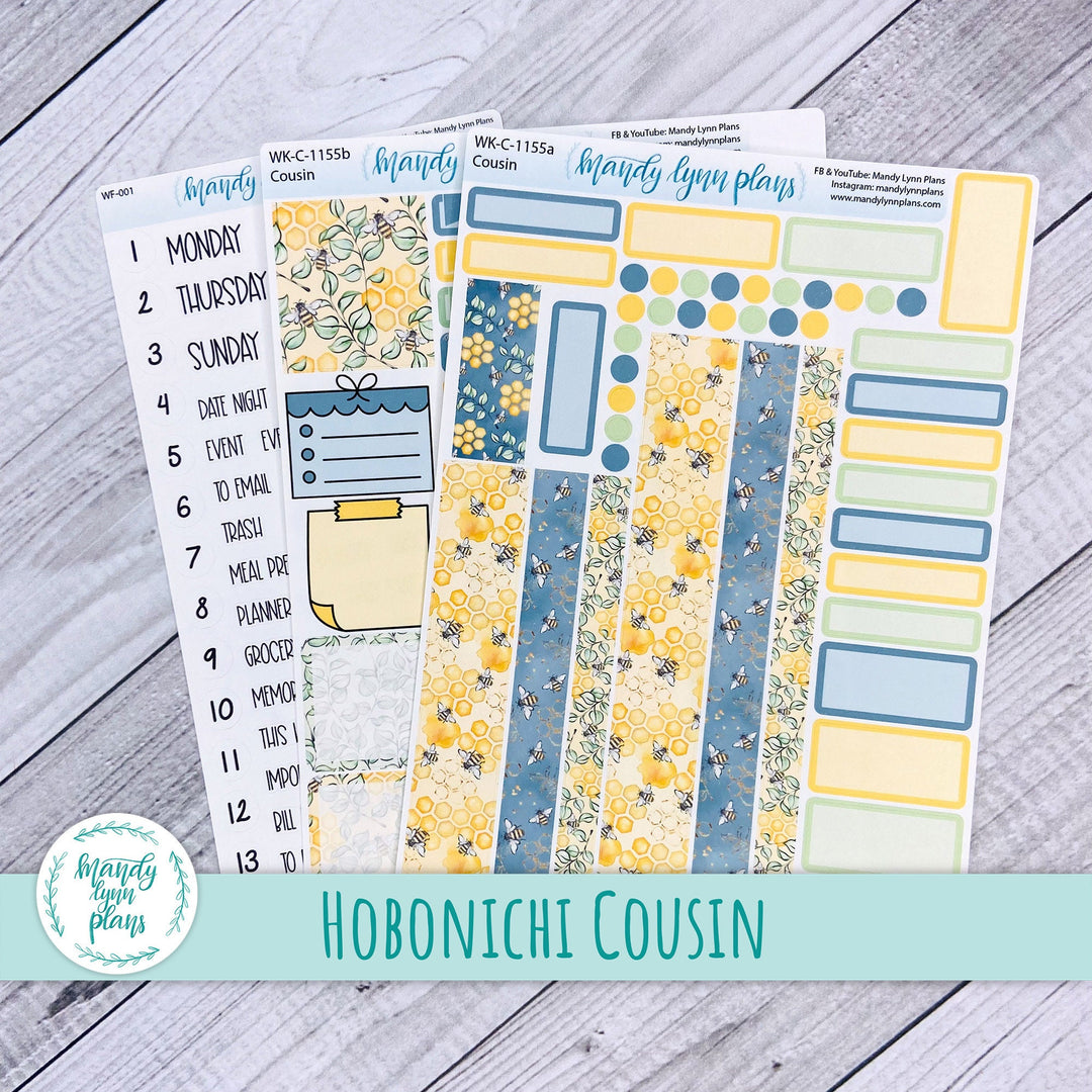 Hobonichi Cousin Weekly Kit || Honeycomb || WK-C-1155