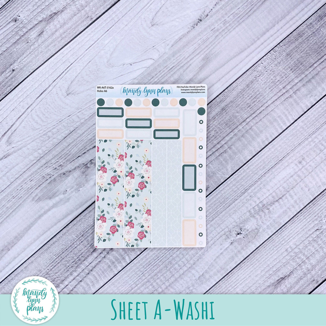 Hobonichi A6 Weekly Kit || Eucalyptus Floral || WK-A6T-3162