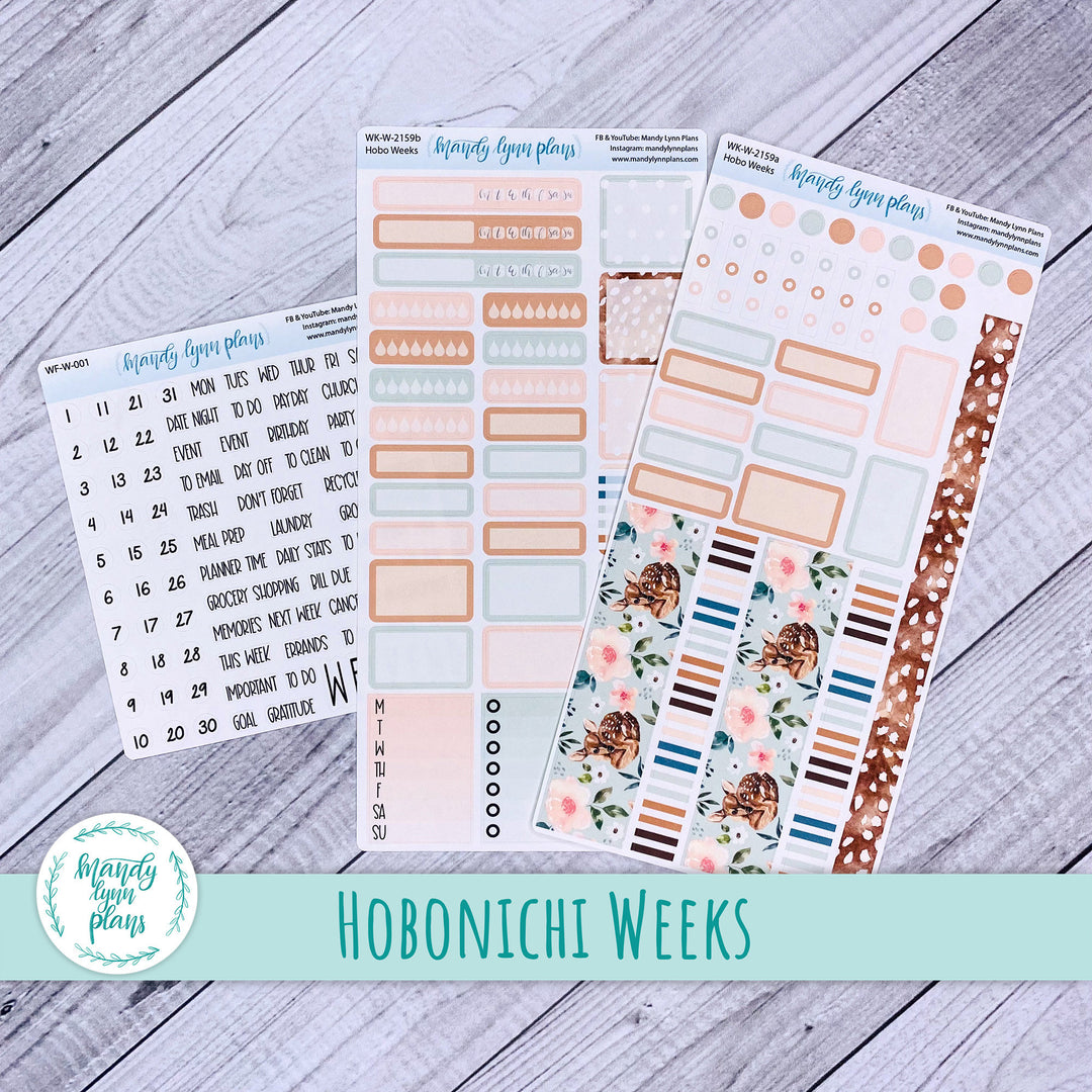 Hobonichi Weeks Weekly Kit || Spring Fawn || WK-W-2159