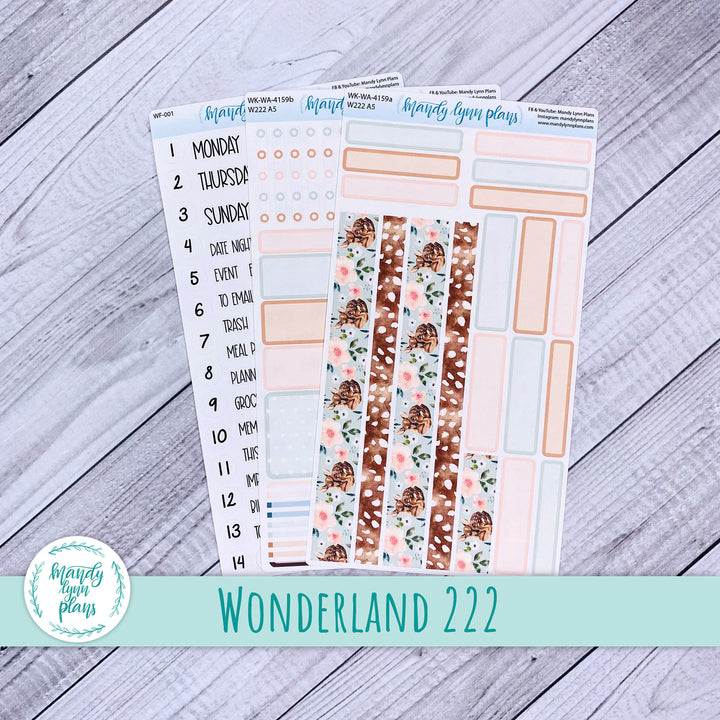 2024  Wonderland 222 Weekly Kit || Spring Fawn || 159