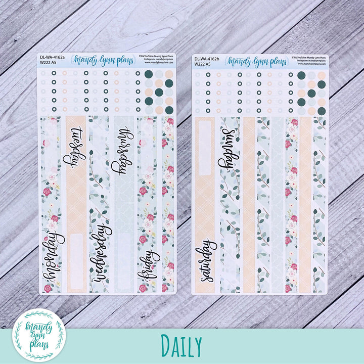 2024  Wonderland 222 Daily Kit || Eucalyptus Floral || 162