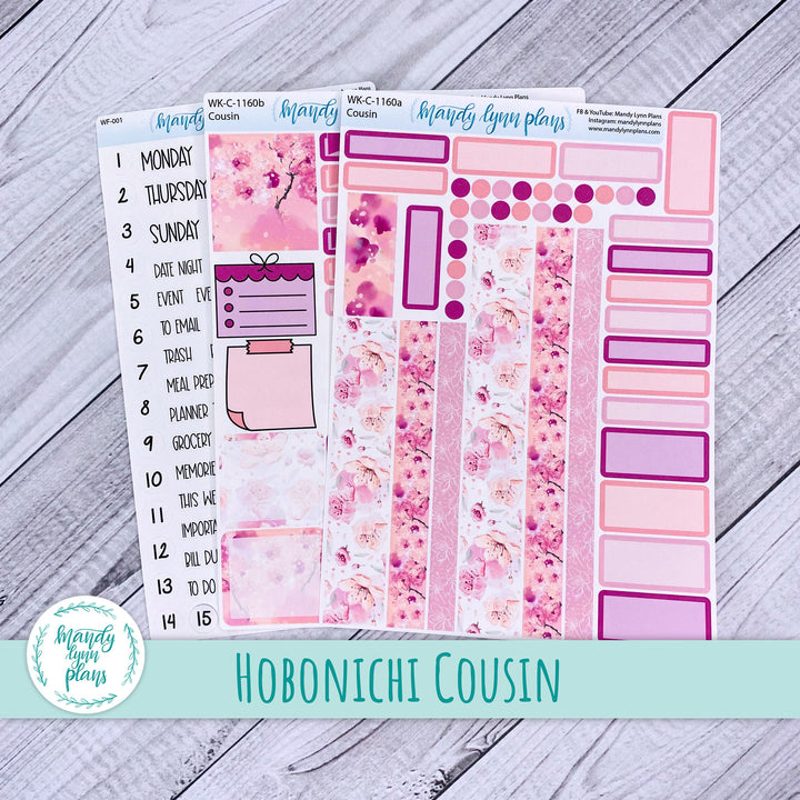 Hobonichi Cousin Weekly Kit || Sakura || WK-C-1160