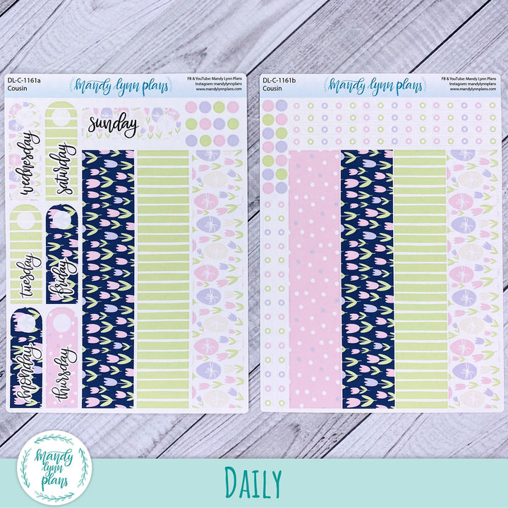 Hobonichi Cousin Daily Kit || Easter Tulips || DL-C-1161