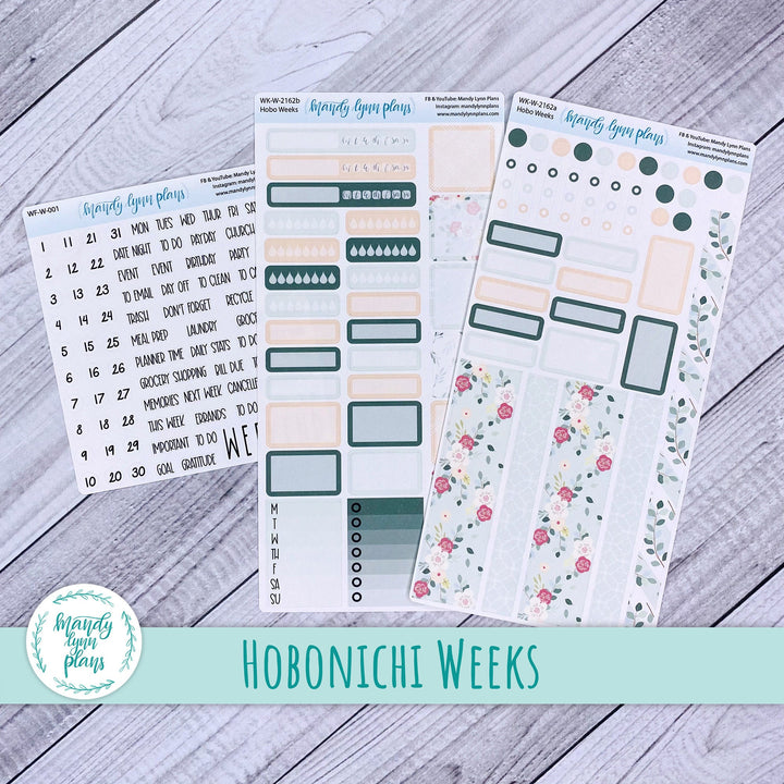 Hobonichi Weeks Weekly Kit || Eucalyptus || WK-W-2162