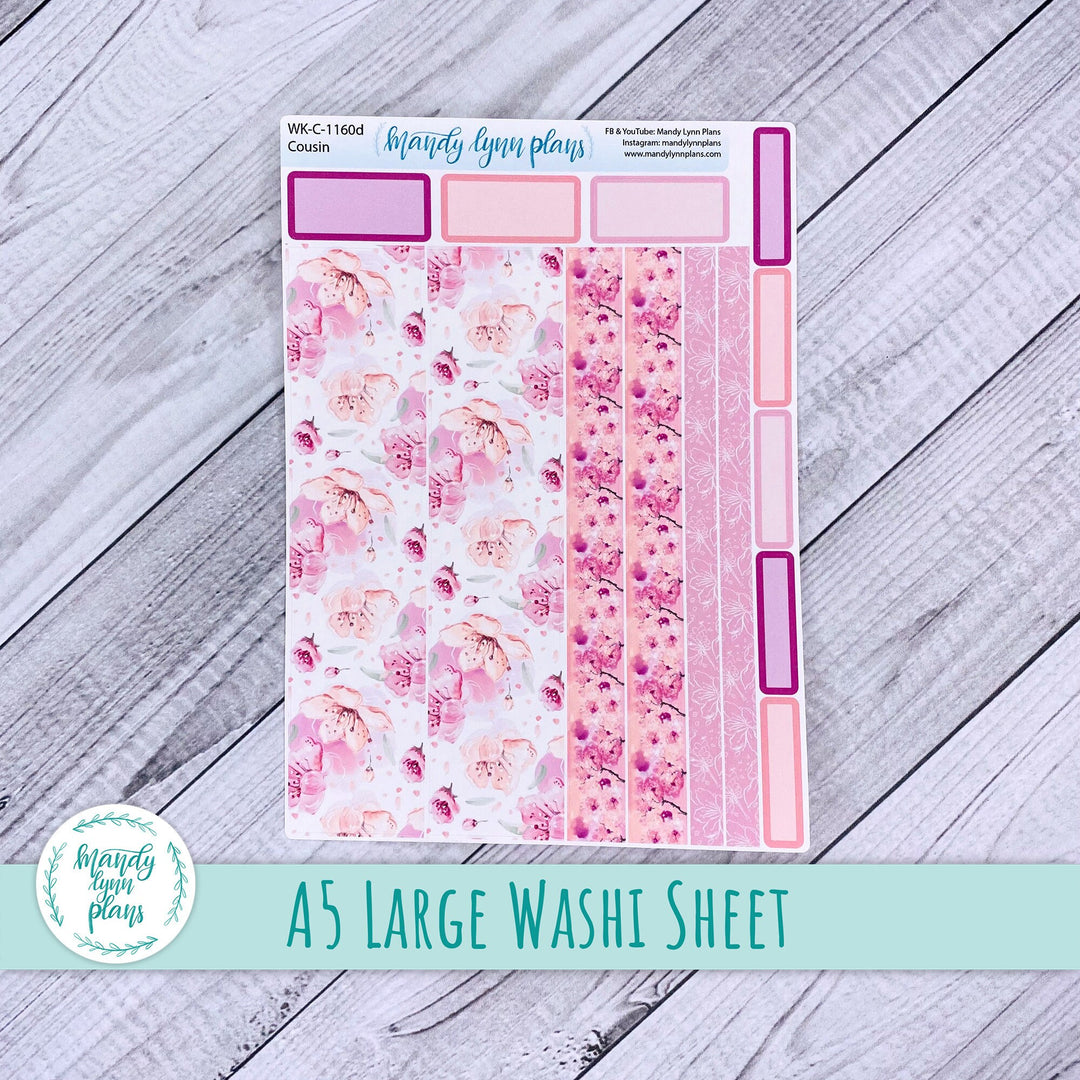 Sakura Large Washi Sheet || WK-C-1160D