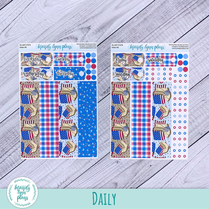 Hobonichi A6 Daily Kit || Memorial Day || DL-A6T-3167