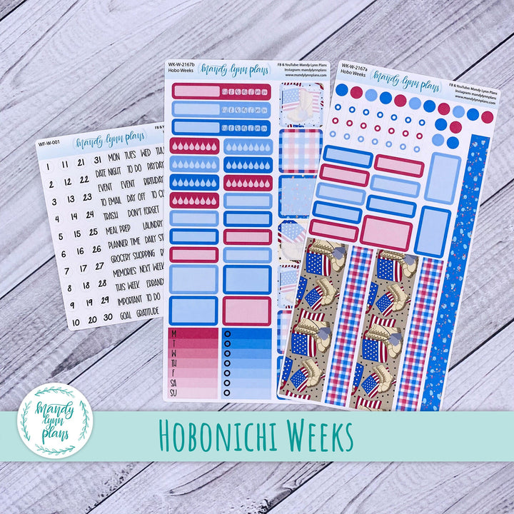 Hobonichi Weeks Weekly Kit || Memorial Day || WK-W-2167