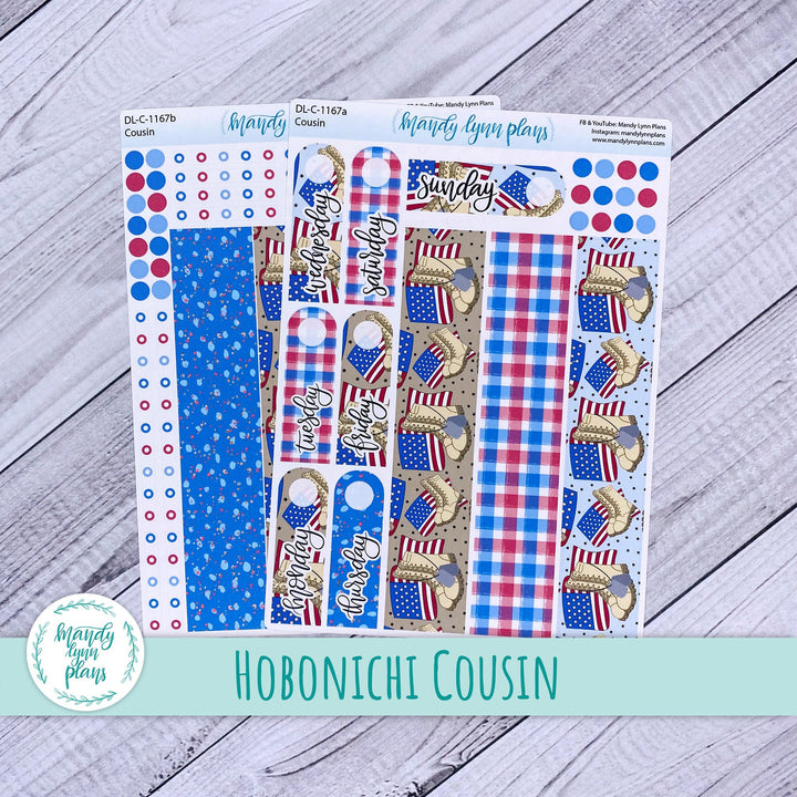 Hobonichi Cousin Daily Kit || Memorial Day || DL-C-1167