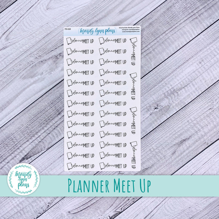 Planner Meet Up Icon Script || FIS-028