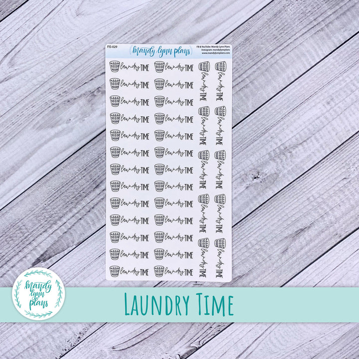 Laundry Time Icon Script || FIS-029