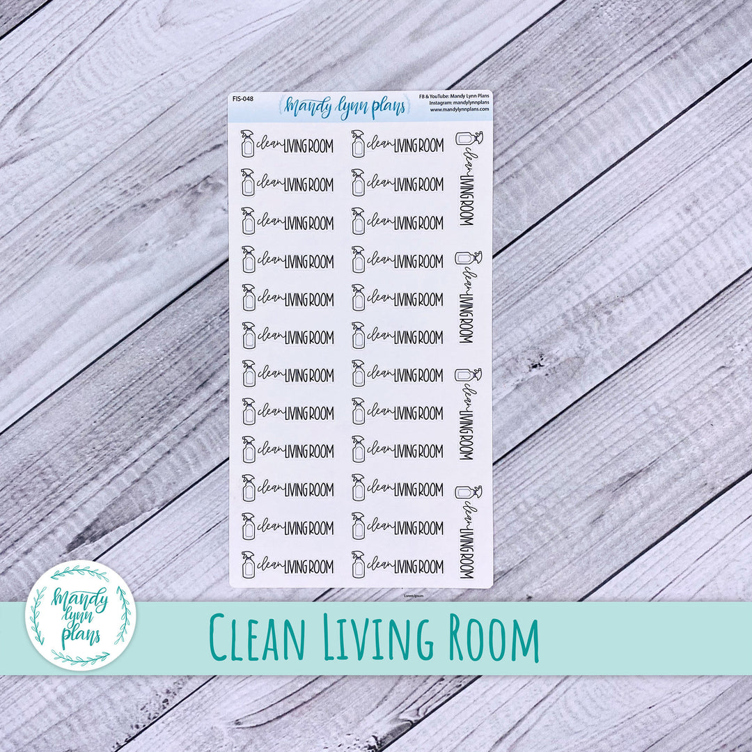 Clean Living Room Icon Script || FIS-048