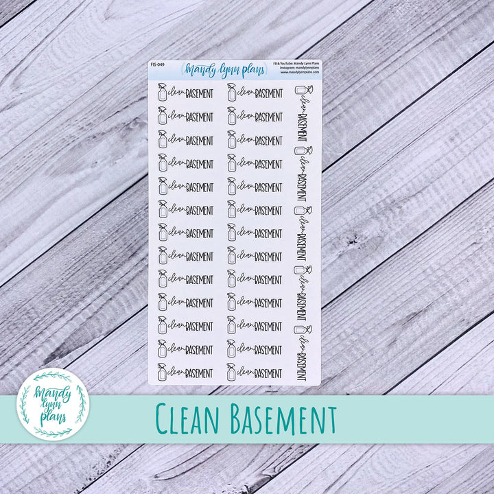 Clean Basement Icon Script || FIS-049