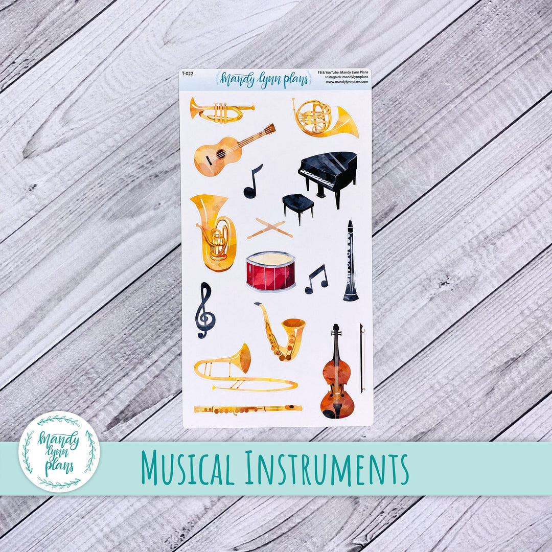 Musical Instrument Doodles || T-022