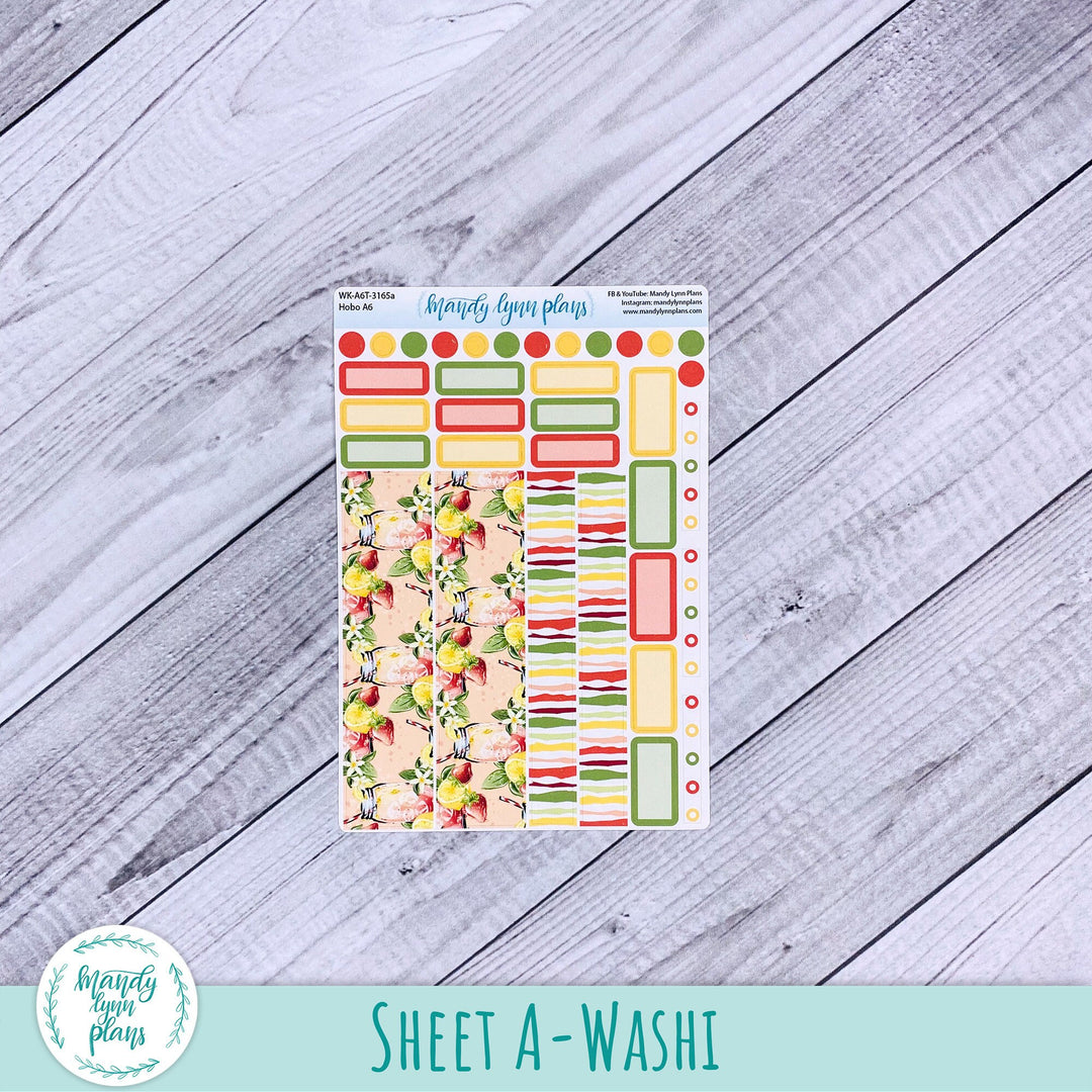 Hobonichi A6 Weekly Kit || Strawberry Lemonade || WK-A6T-3165