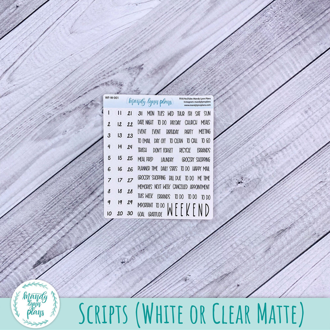 Hobonichi Weeks Weekly Kit || Pastel Plaid || WK-W-2164