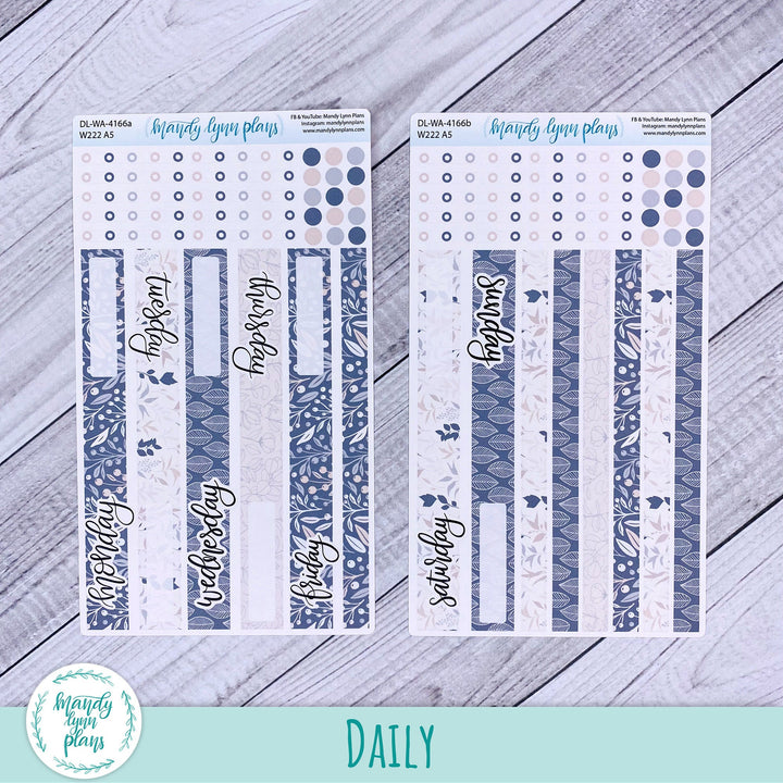 2024  Wonderland 222 Daily Kit || Neutral Floral || 166