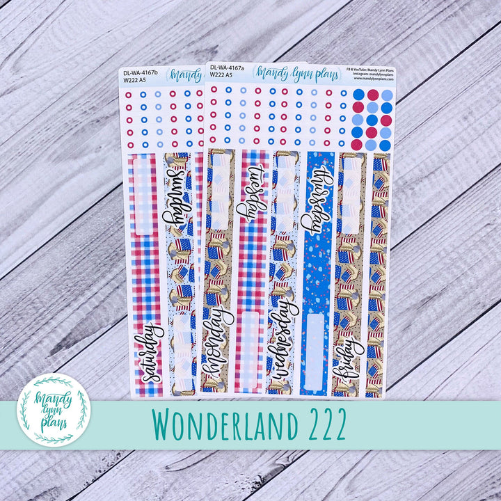 Wonderland 222 Daily Kit || Memorial Day || 167