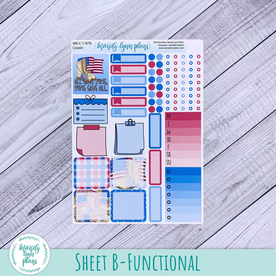 Hobonichi Cousin Weekly Kit || Memorial Day || WK-C-1167