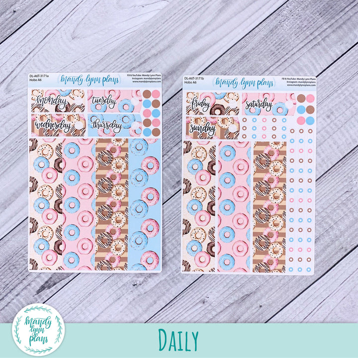 Hobonichi A6 Daily Kit || Donut Day || DL-A6T-3171