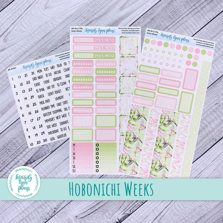 Hobonichi Weeks Weekly Kit || Hummingbirds || WK-W-2170