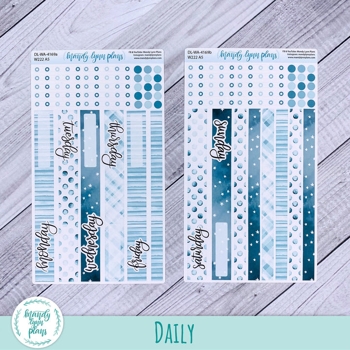 2024  Wonderland 222 Daily Kit || Ocean Blue || 169