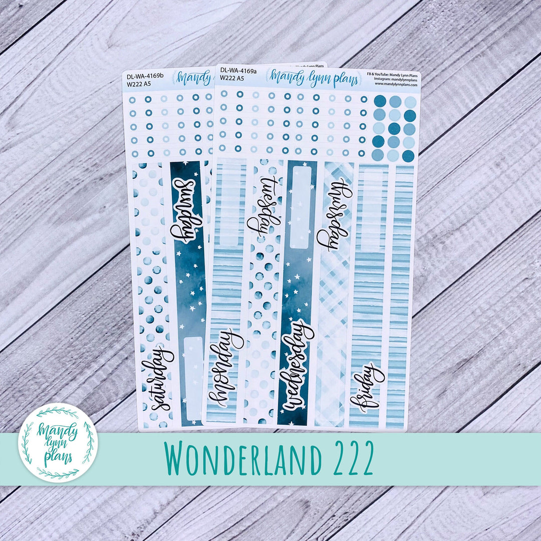 2024  Wonderland 222 Daily Kit || Ocean Blue || 169