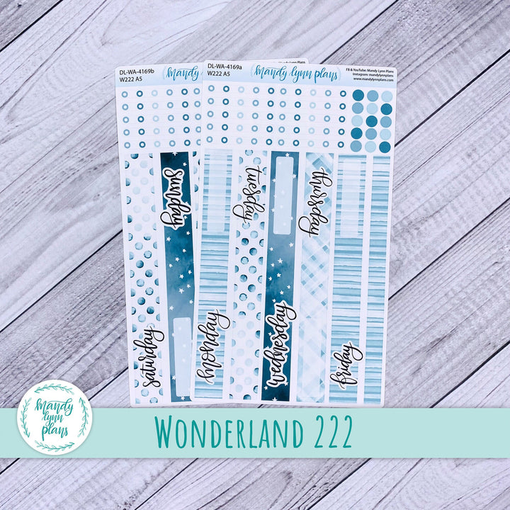 2024  Wonderland 222 Daily Kit || Ocean Blue || 169