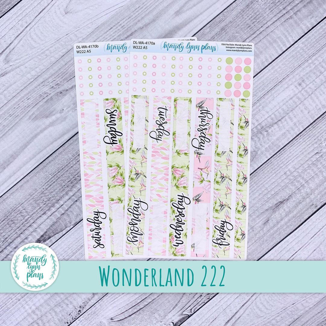 Wonderland 222 Daily Kit || Hummingbirds || 170