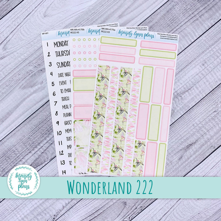 2024  Wonderland 222 Weekly Kit || Hummingbirds || 170