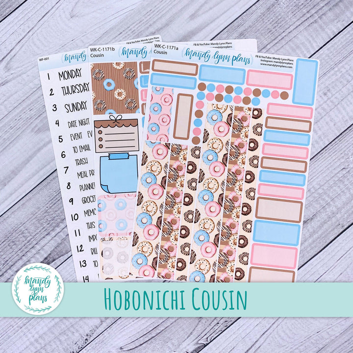 Hobonichi Cousin Weekly Kit || Donut Day || WK-C-1171