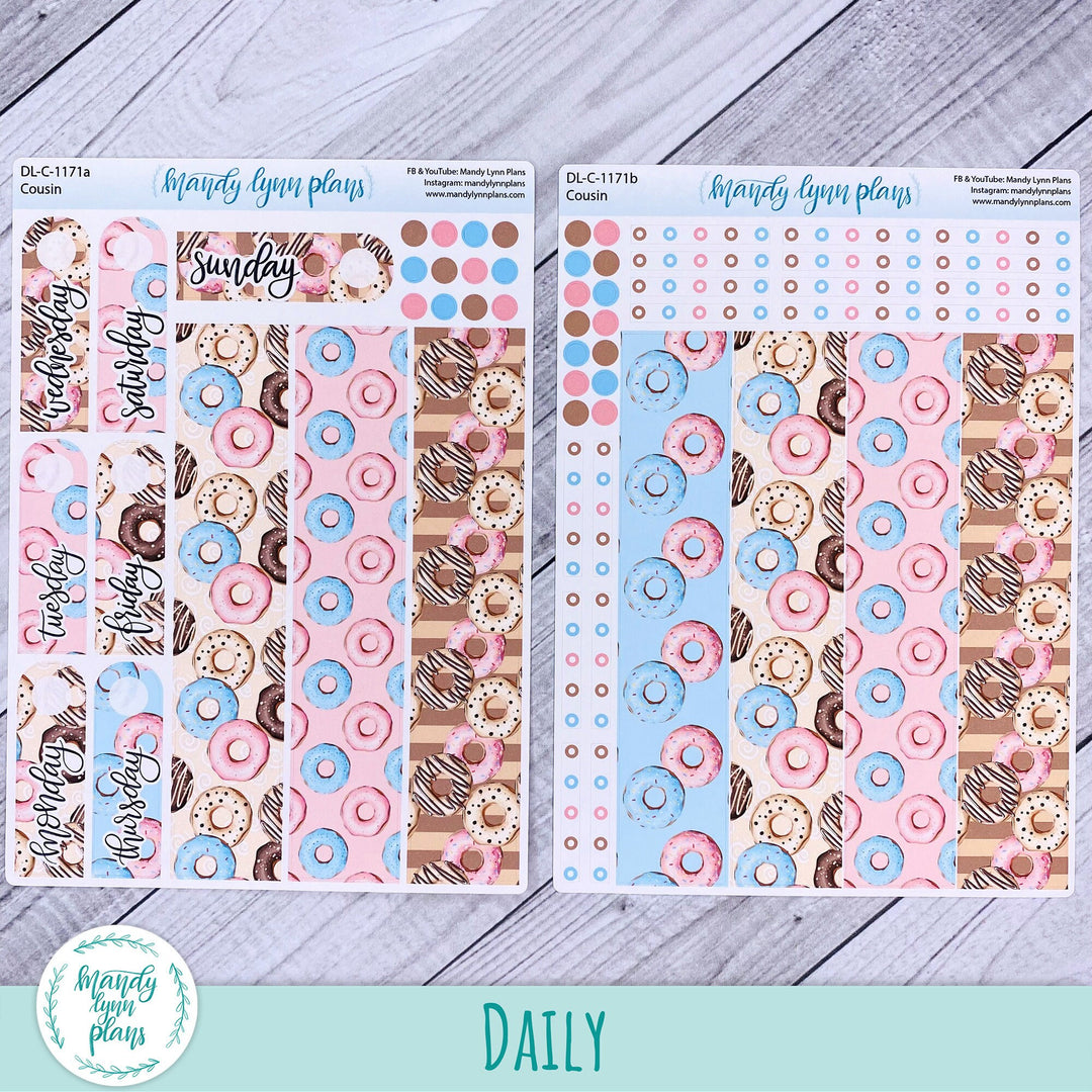 Hobonichi Cousin Daily Kit || Donut Day || DL-C-1171