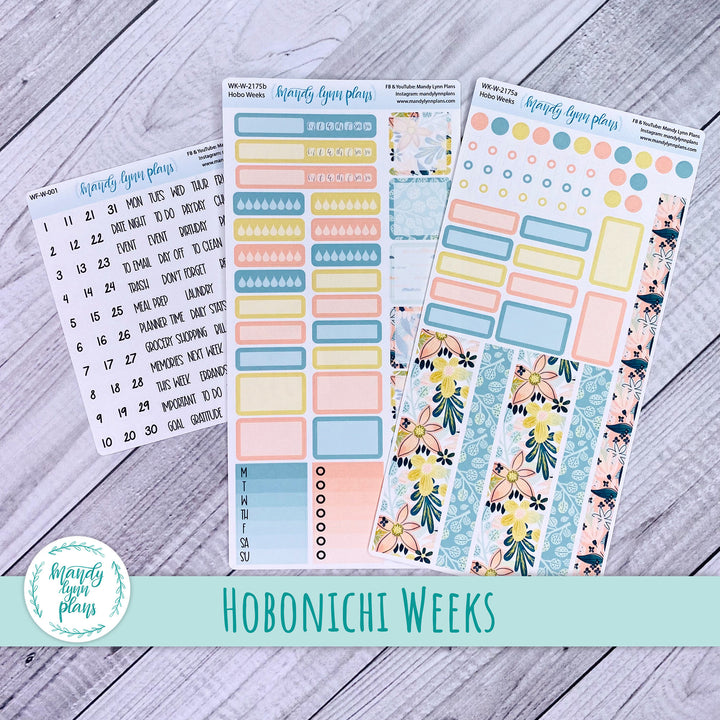 Hobonichi Weeks Weekly Kit || Tropical Freedom || WK-W-2175