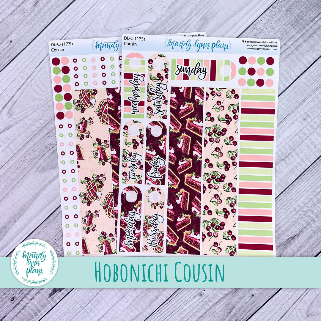 Hobonichi Cousin Daily Kit || Cherry Pie || DL-C-1173